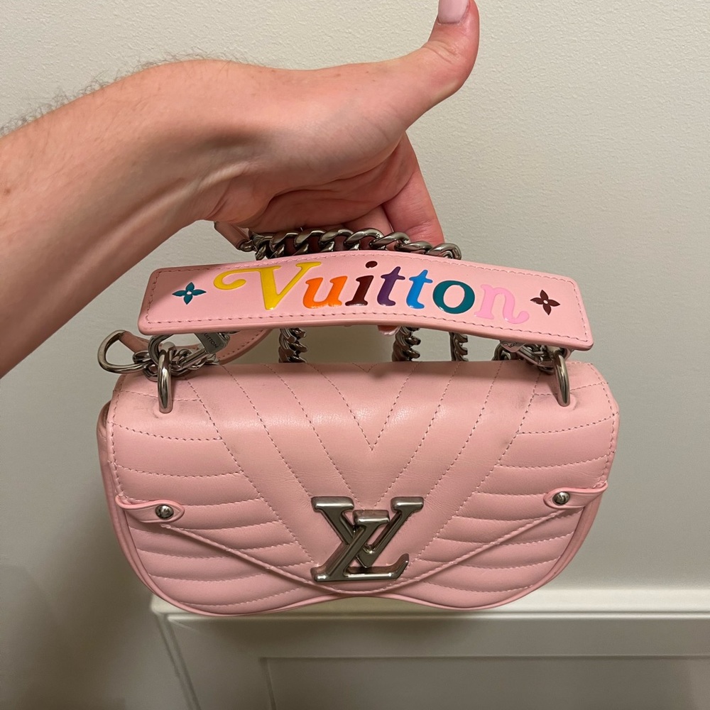 Louis Vuitton New Wave Chain Bag Quilted Leather PM